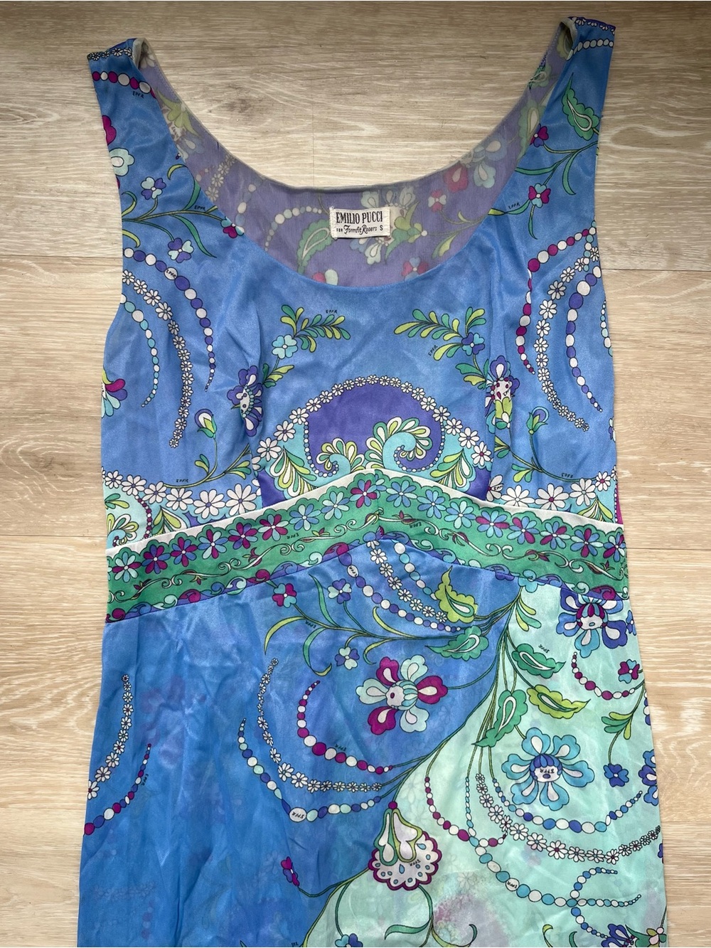 Vintage 1970’s Emilio Pucci Slip Dress - Picture 3 of 7
